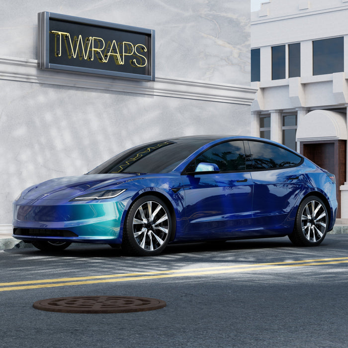 Color PPF Wrap | Colored Paint Protection Film for Tesla Model 3 ...