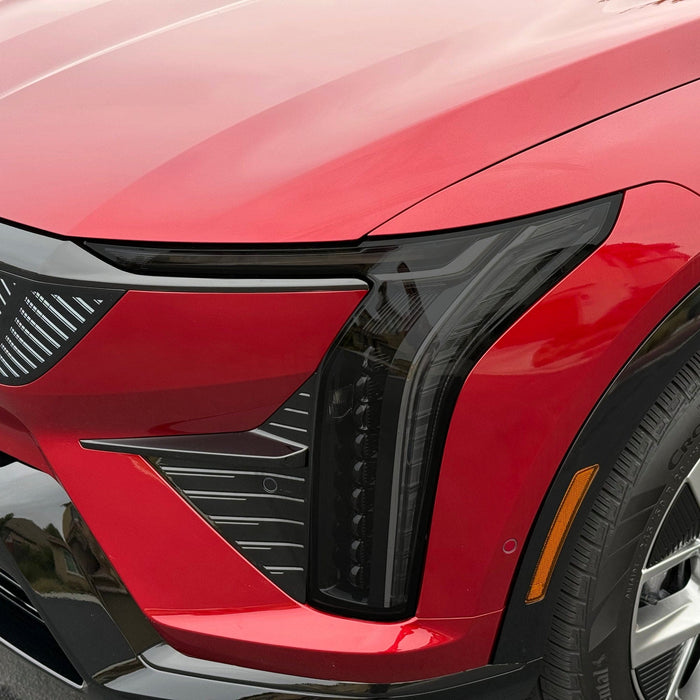 Headlights Tint PPF | Cadillac OPTIQ 2023-2026 - Smokey Headlamp Cover