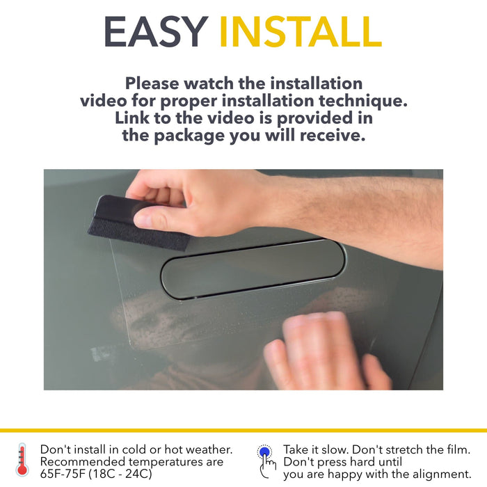 Door Handles Area PPF | Anti Scratch Paint Protection Film Cover for Rivian R1S & R1T