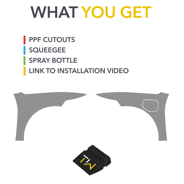 Fenders PPF | Paint Protection Film for Mustang Mach-E