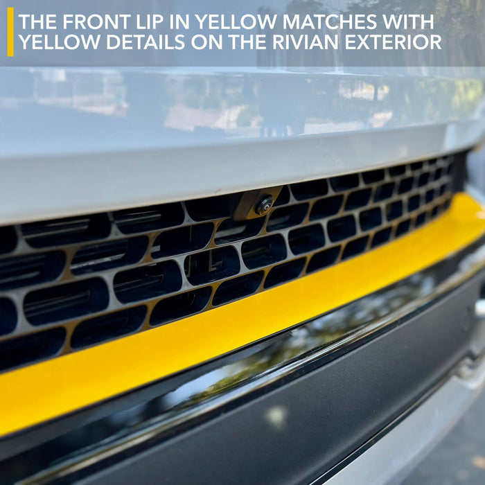Front Lip Vinyl Wrap | Air Dam Cover for Rivian R1T & R1S 2021-2026