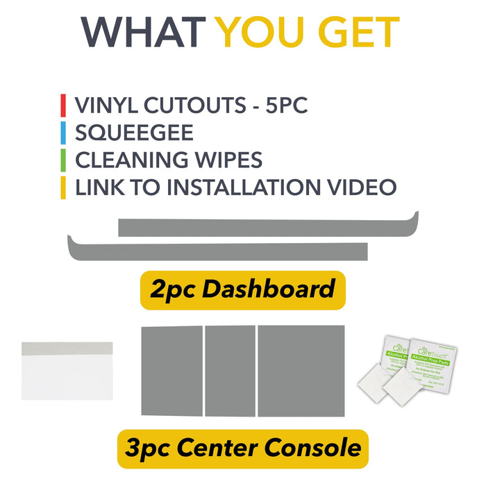 Interior Vinyl Wrap Kit | Tesla Model 3 Highland & Tesla Model Y Juniper