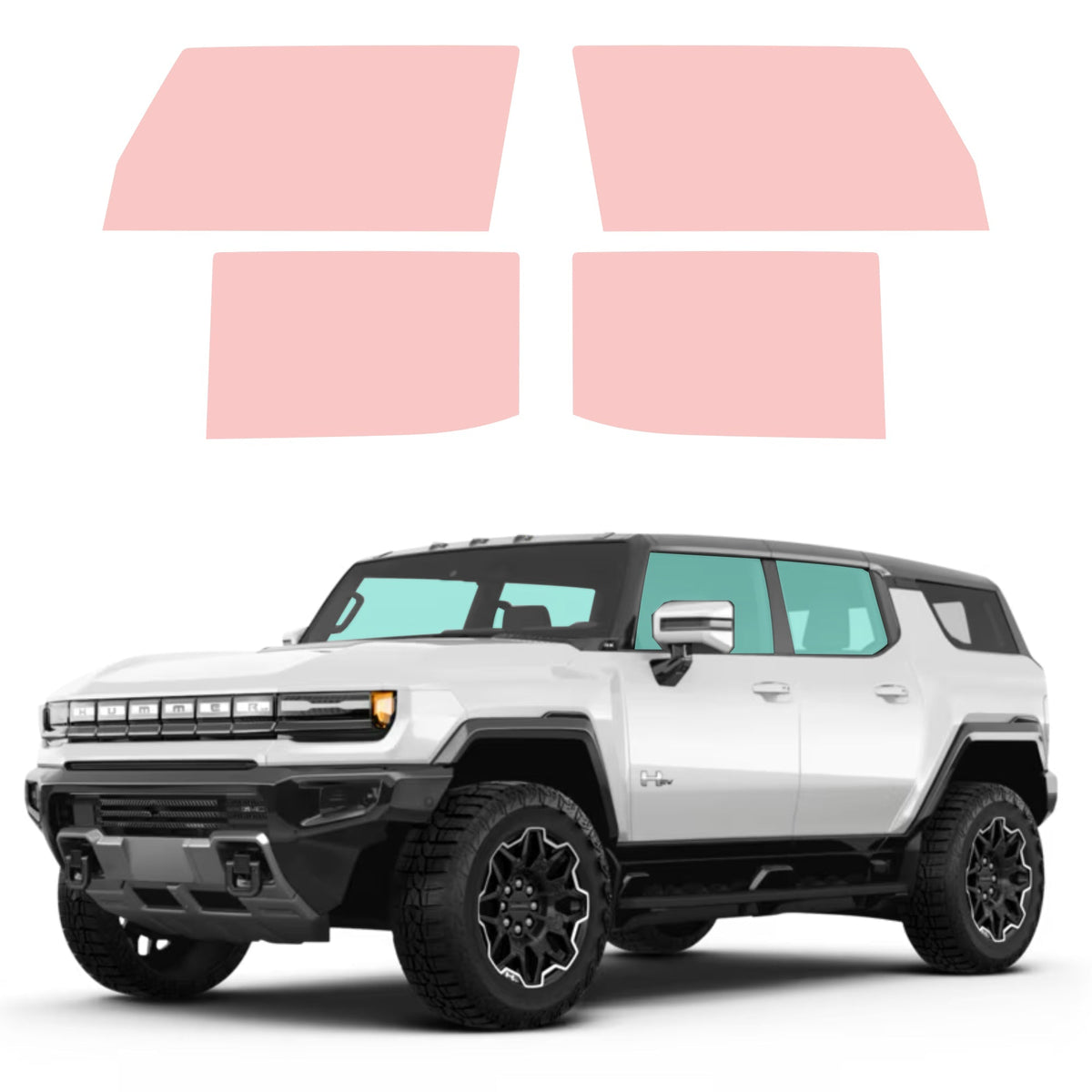 Nano Ceramic Windows Tint | GMC Hummer EV 2023-2026 - Nano Ceramic IR ...