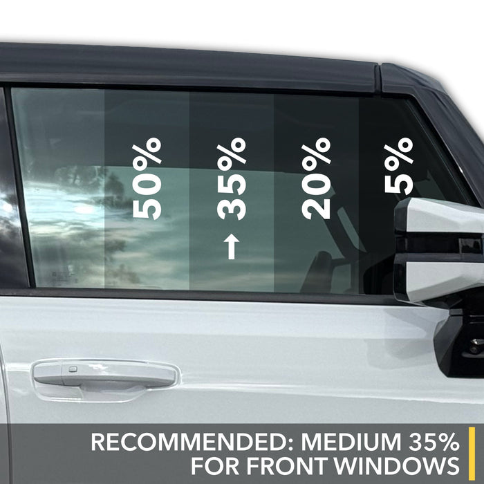 Nano Ceramic Windows Tint | GMC Hummer EV 2023-2026 - Nano Ceramic IR Film