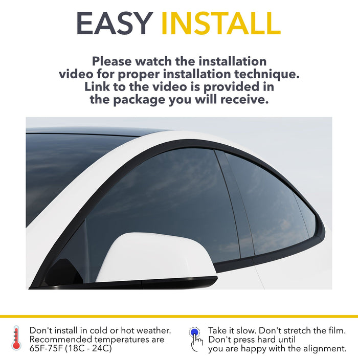 Nano Ceramic Windows Tint | Tesla Model 3 Highland 2024-2026