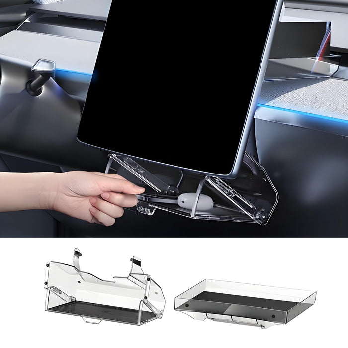 Under Screen Storage Organizer for Model Y Juniper & Model 3 Highland | TESERY