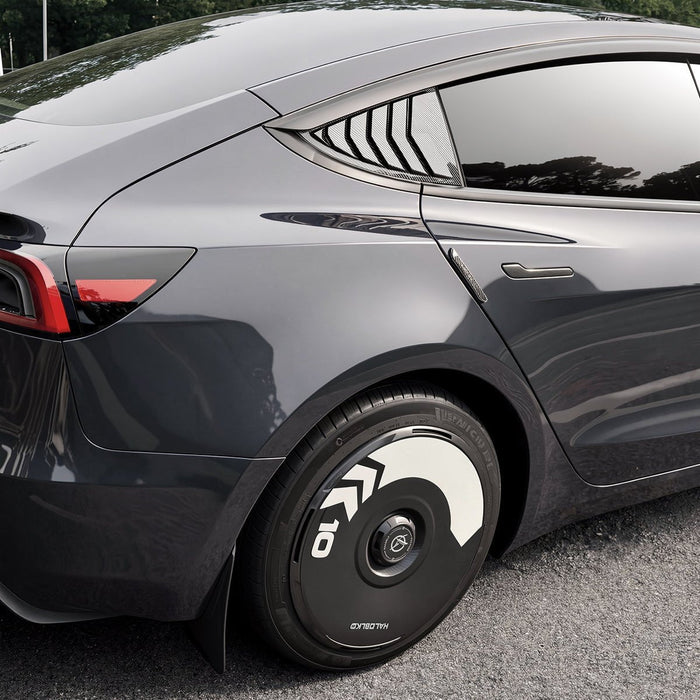 Window Visor Rain Guards for Model 3/Y | 4-Piece Set | 3M Adhesive