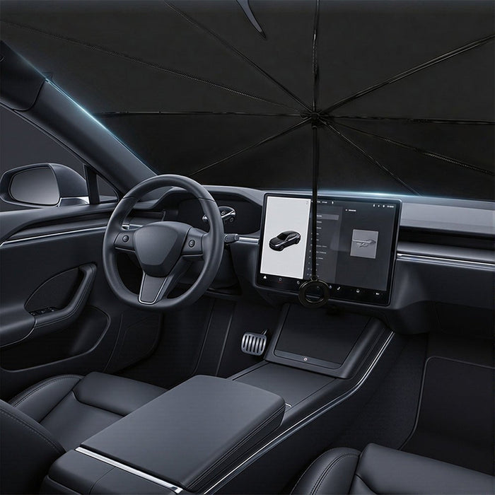 Windshield Sun Shade Umbrella for Tesla Model 3/Y/S/X