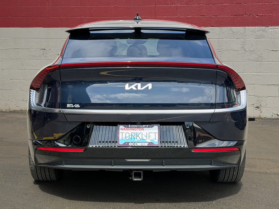 Torklift EcoHitch X6034S stainless steel hitch on a Kia EV6