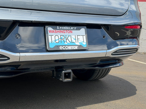 Torklift EcoHitch X6072S Stealth hitch on a Mercedes-Benz EQS SUV