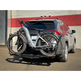Torklift EcoHitch X7396 hidden trailer hitch installed on 2019-2025 Toyota RAV4