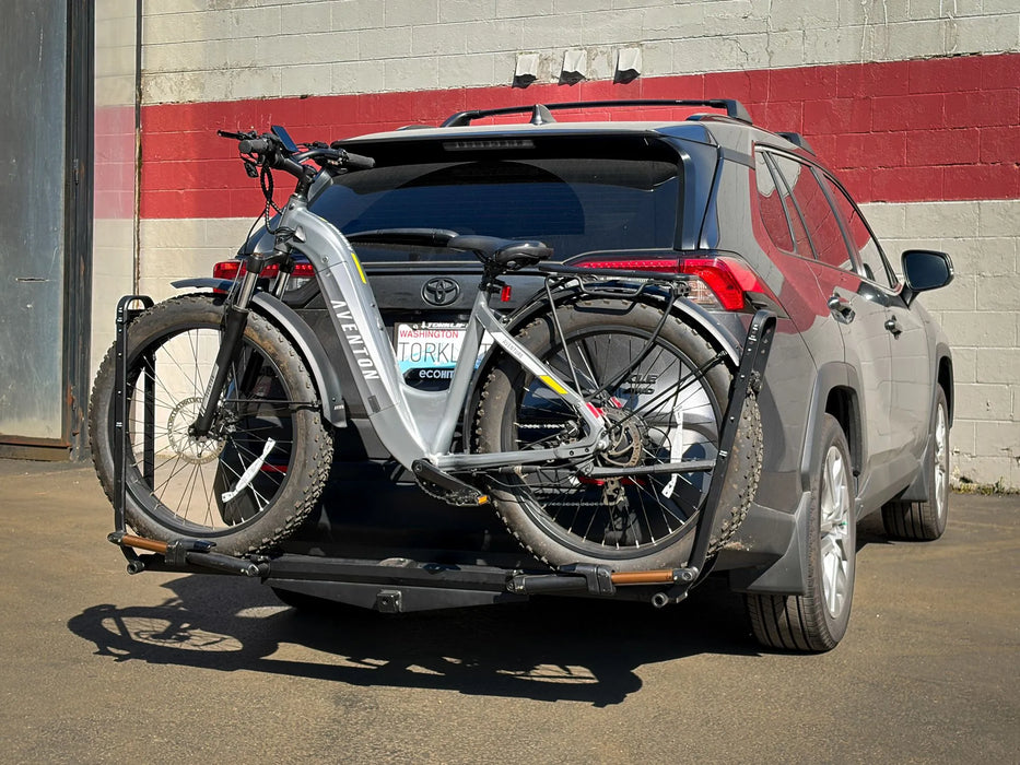 Toyota RAV4/Prime 2019-2025 EcoHitch Hidden Trailer Hitch | Stainless or Standard 2 inch Receiver + Optional Wiring Harness | 5,000 lb Tow
