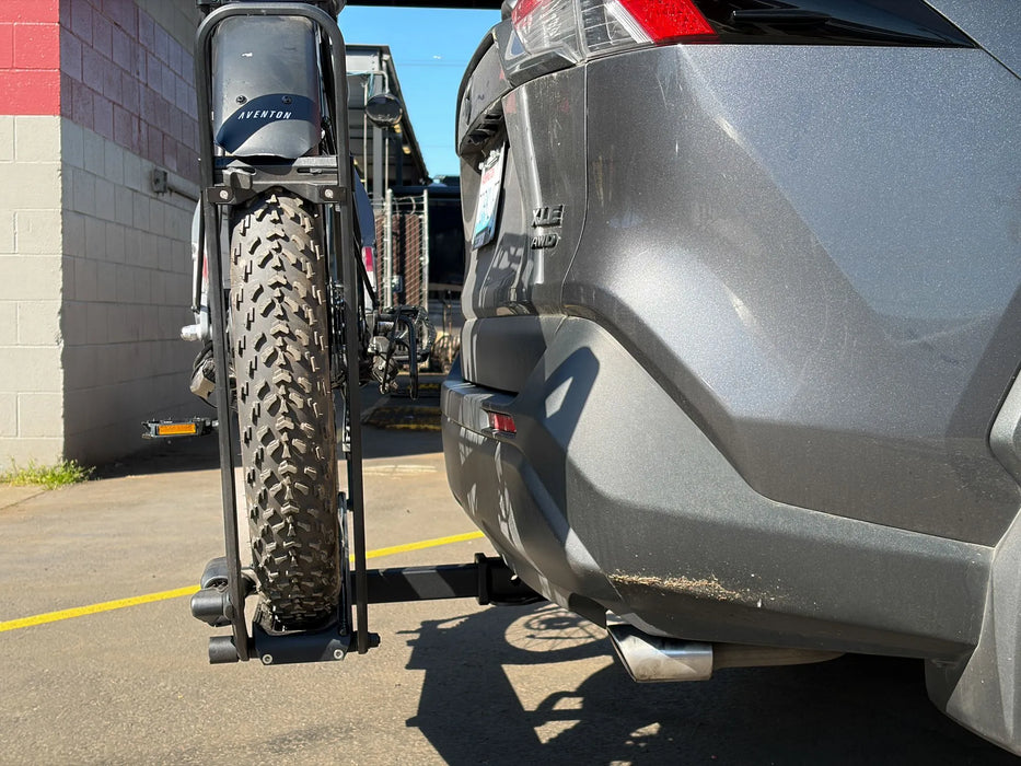 Toyota RAV4/Prime 2019-2025 EcoHitch Hidden Trailer Hitch | Stainless or Standard 2 inch Receiver + Optional Wiring Harness | 5,000 lb Tow