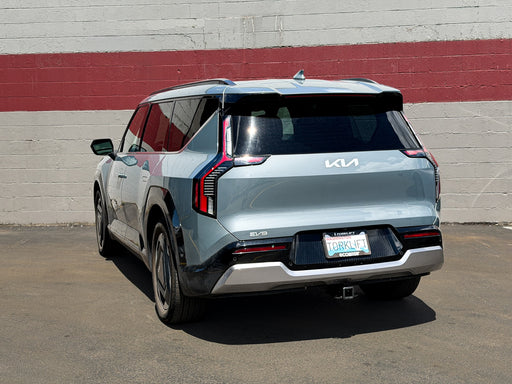 Kia EV9 with concealed EcoHitch X7486S receiver