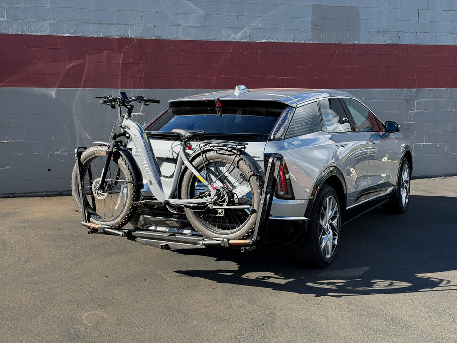 Cadillac Optiq with concealed EcoHitch receiver