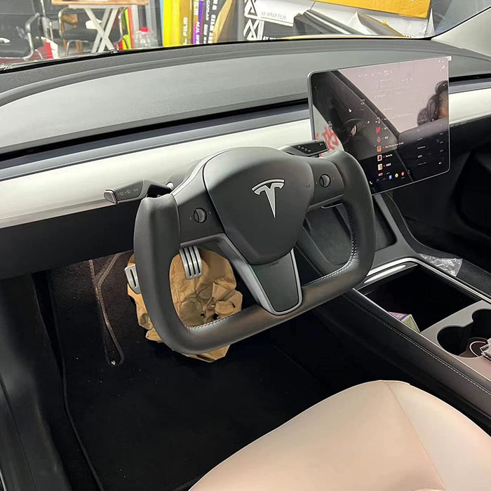 Tesla Yoke Steering Wheel for all Models 3 X S and Model Y (All Years)
