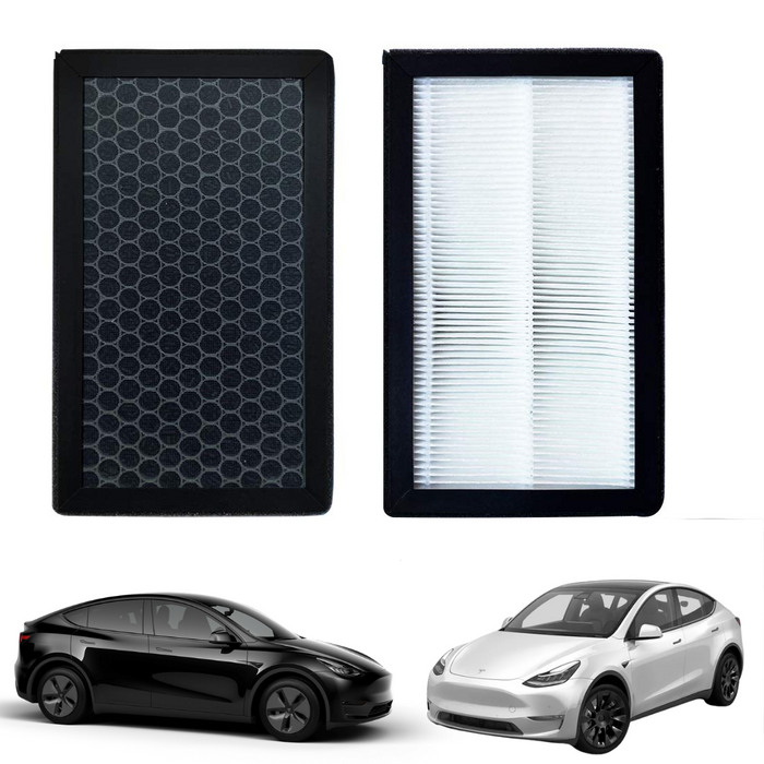 HEPA Air Filter with Activated Carbon, Tesla Model 3 & Y