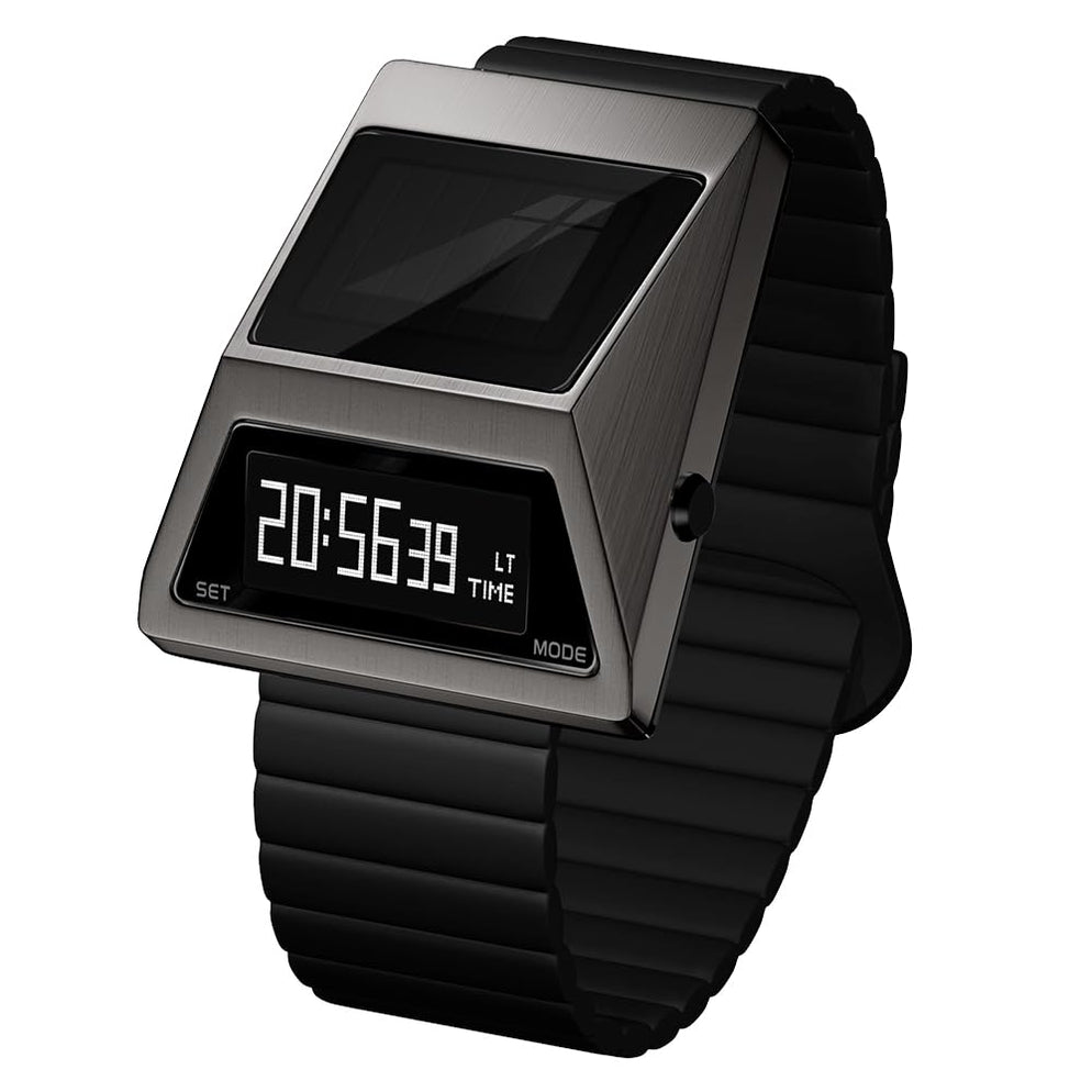 Tesla Cybertruck Stainless Steel Digital Watch | EV Bandit