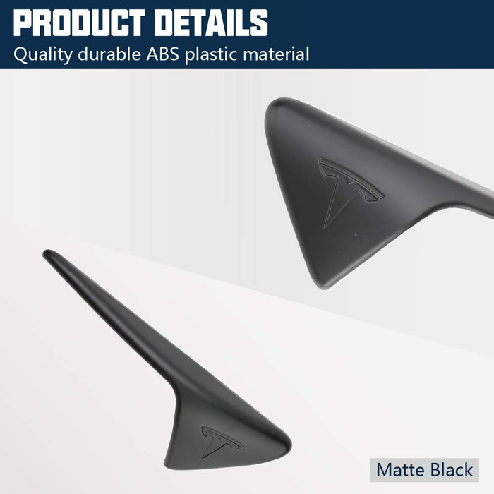 Turn Signal Cover [Matte Black] 2PCS | Tesla Model S3XY