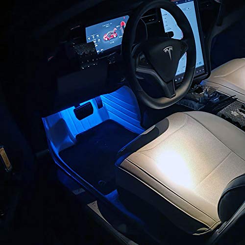 (8 pcs) Ultra-Bright Blue Interior LED Lights Bulbs Kit | Tesla Model 3 Model X Model S Model Y
