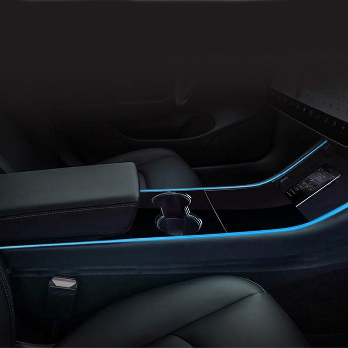 Interior LED Light Strip + App Controller | Tesla Model 3/Y - S3XY Models