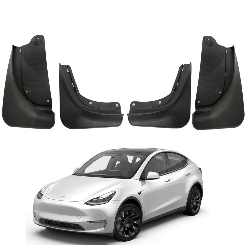 Tesla Model Y mudguards - EV Mudflaps