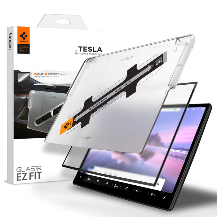 Tempered Glass Screen Protector | Tesla Refreshed Model S/X 2021-2023