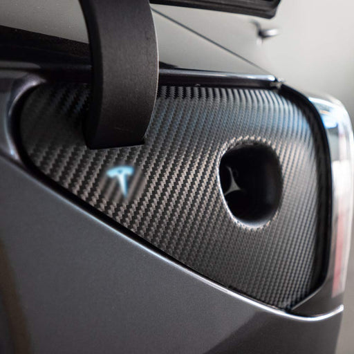 Carbon Fiber Charging Port Wrap | Tesla Model 3 - S3XY Models