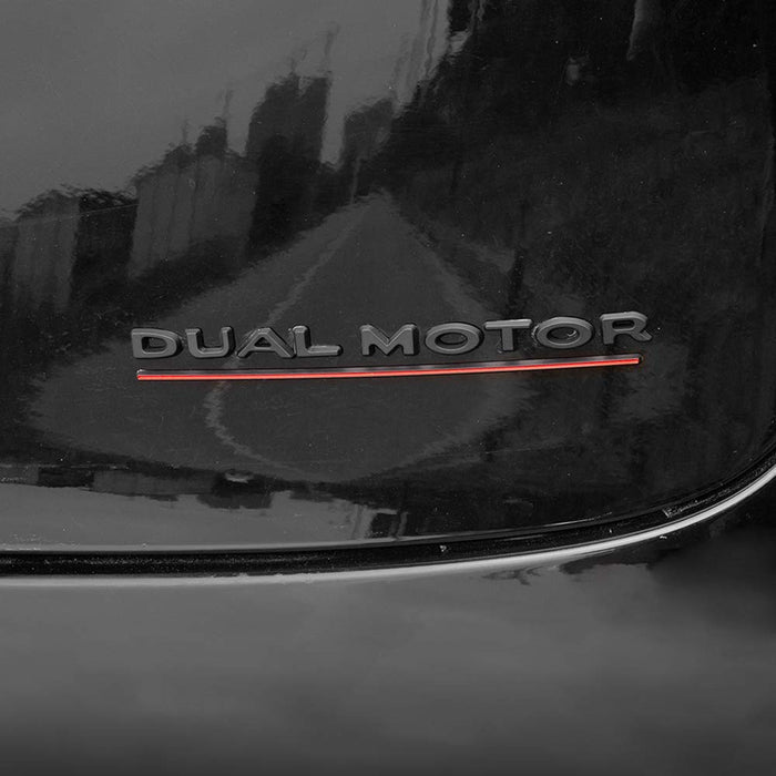 Dual Motor Decal Tesla