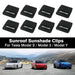 Spare Sunshade Clips | Tesla Models S|3|X|Y - S3XY Models