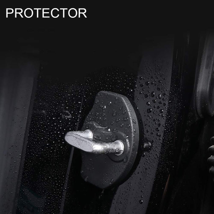 Door Lock & Stopper Latches Cover Protector (Set of 6) | Tesla Model 3 & Y - S3XY Models