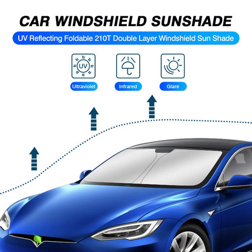 Windshield Sunshade | Tesla Model S Sedan 2012-2020 - S3XY Models