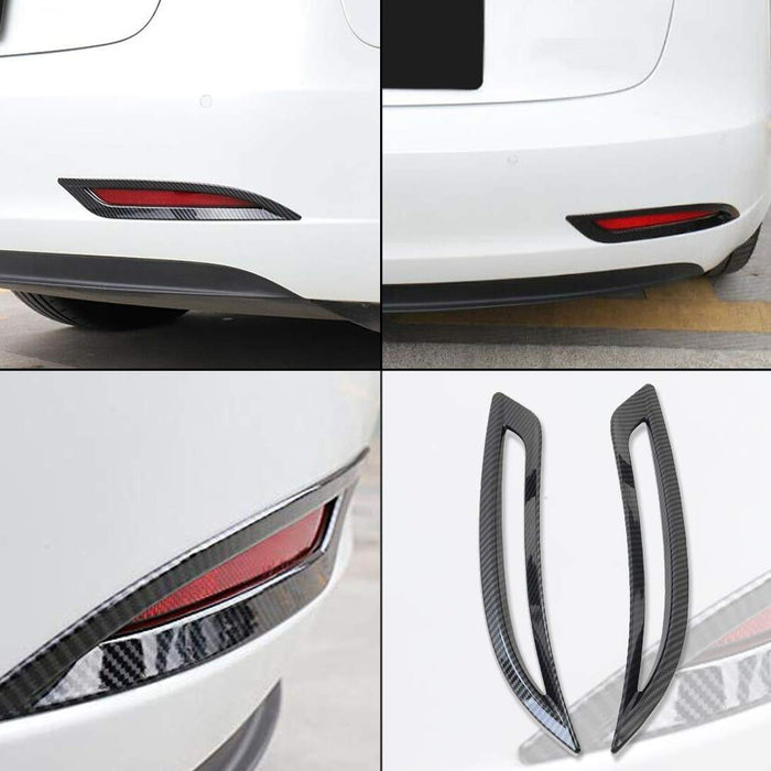 Rear Taillights Fog Trim | Tesla Model 3