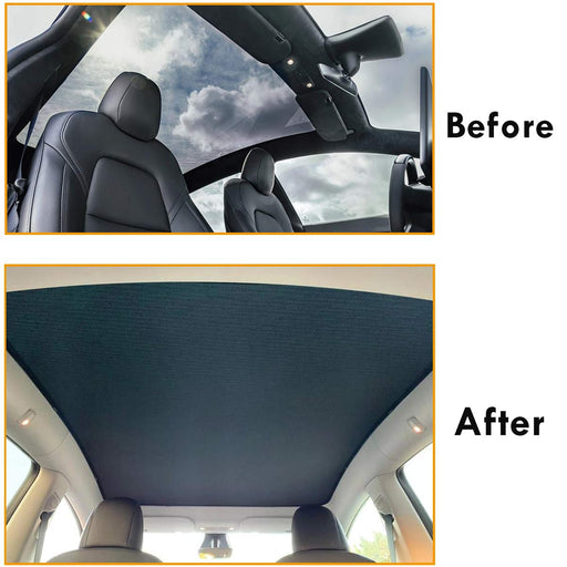 Magnetic Glass Roof Sunshade for Tesla Model 3 UV Protection Mesh Cove –  AUSGO 4X4 Accessories