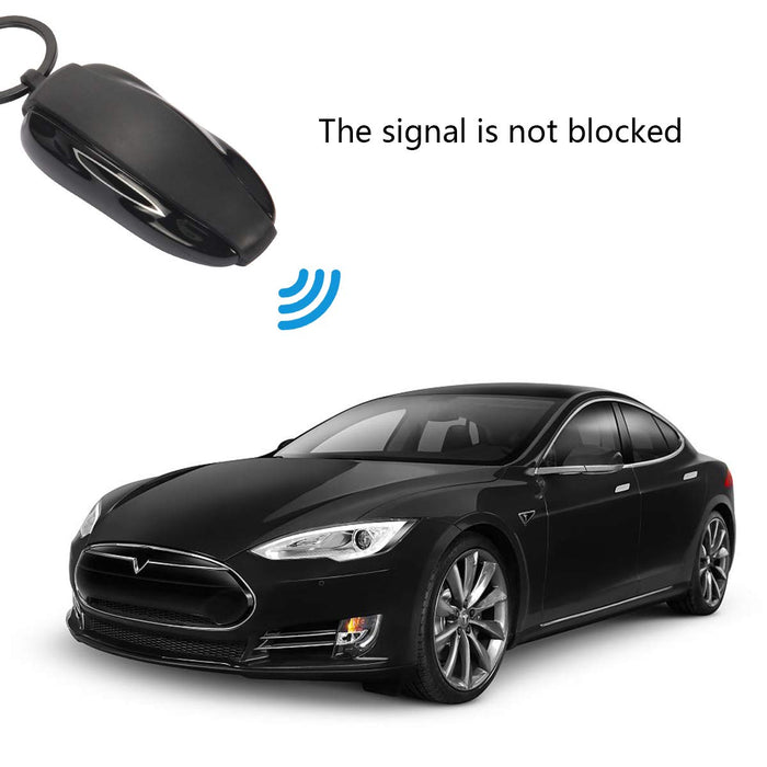 Silicone Car Key Cover (Black) | Tesla Model S - S3XY Models