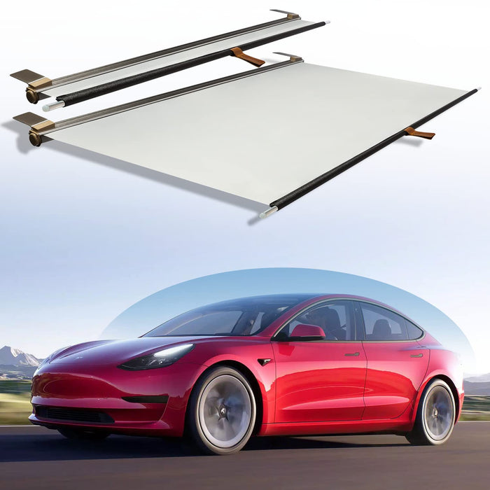 Tesla Model 3 Sunshade Retractable Sun Shade for Tesla Model 3