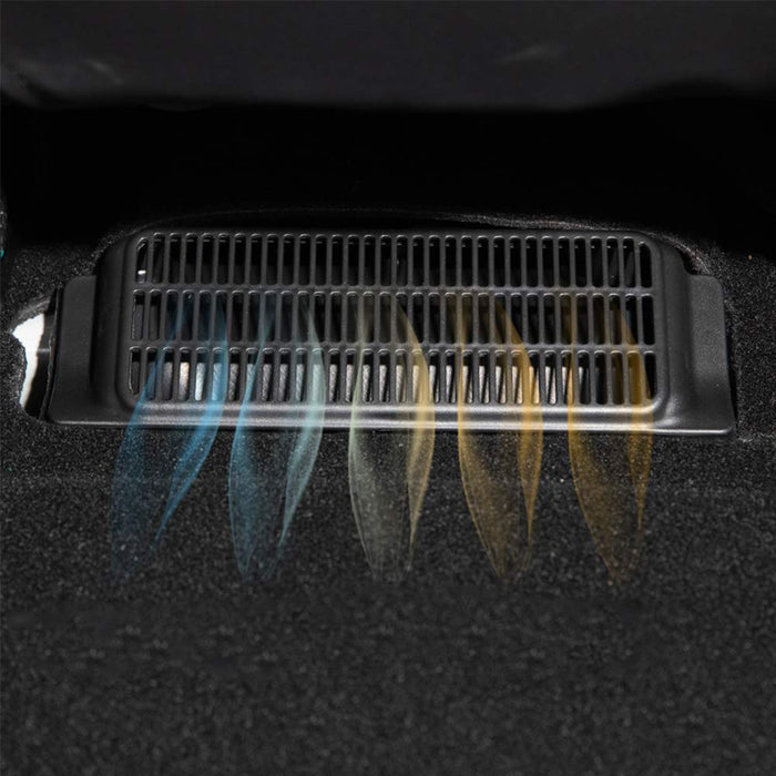 Backseat Air Vent Cover Air Flow Vent Grille Protection (2) | Tesla Model 3 - S3XY Models