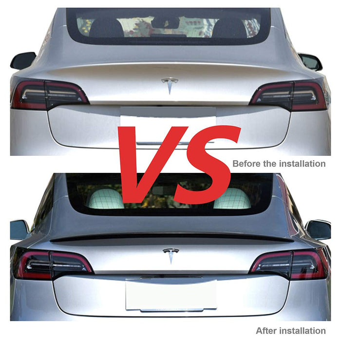 Performance Real Carbon Fiber Spoiler (Matte) | Tesla Model 3 (2018-2020)