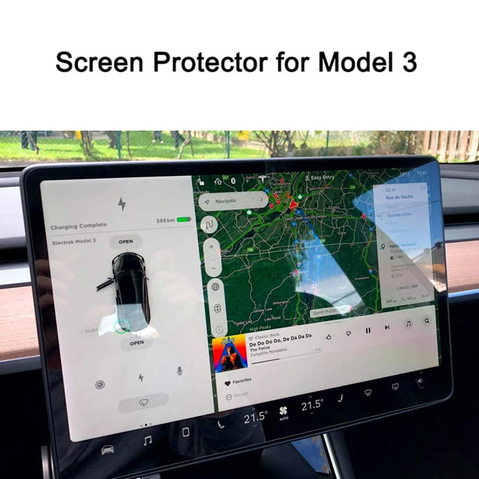 Tempered Glass Screen Protector | Tesla Model 3/Y - S3XY Models