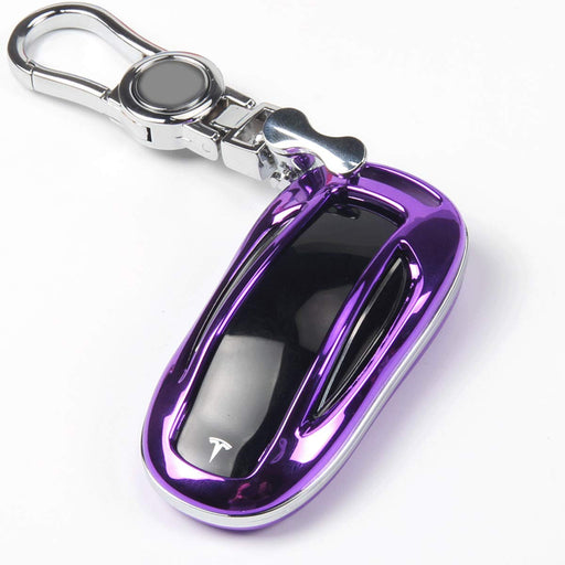 Purple Key Fob Case | Tesla Model X - S3XY Models