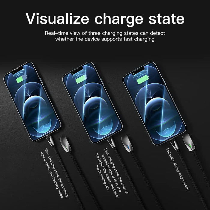 60W Fast Charging Phone USB Cable (USB-C to Lightning/ USB-C to USB-C) | Tesla Model Y/3/X/S