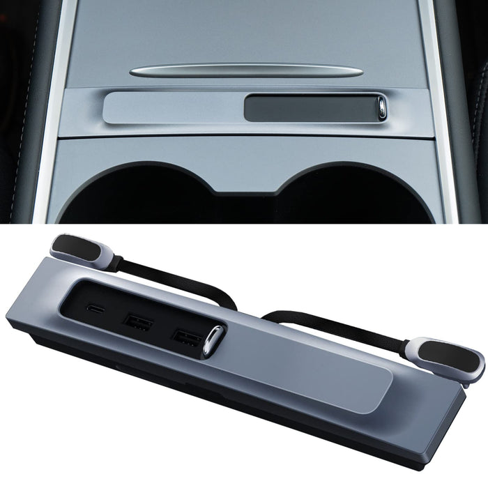 Tesla Model 3 and Model Y: Center Console quick charging USB HUB