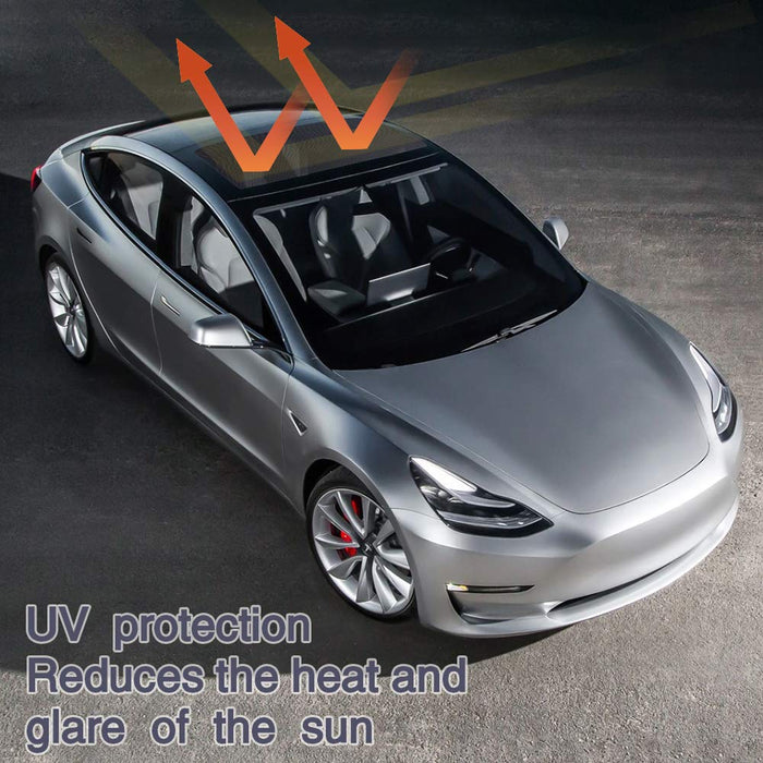 Glass Roof Sunshades | Tesla Model 3 - S3XY Models
