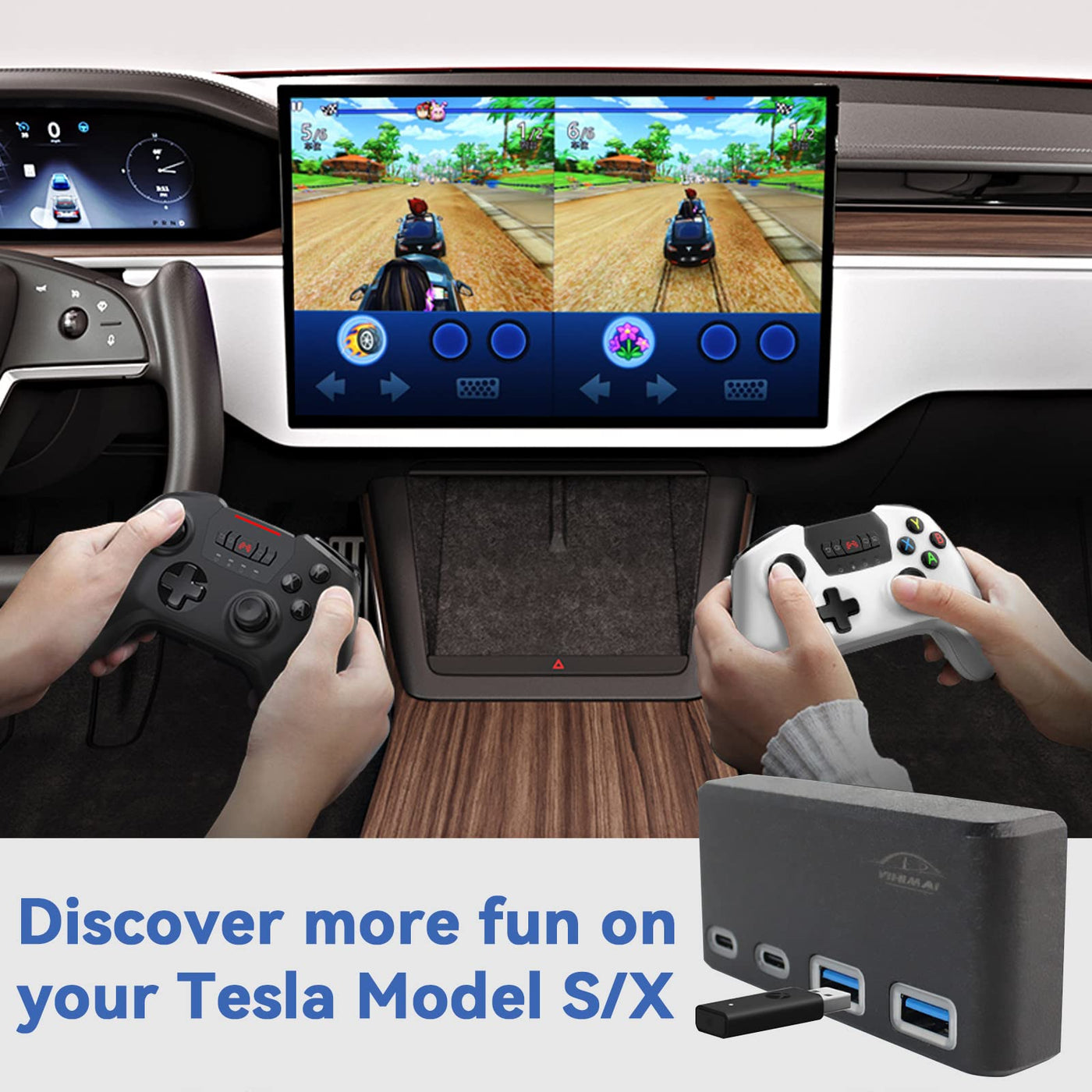 USB Extender for Center Console Docking Station | Tesla Model 3/Y ...