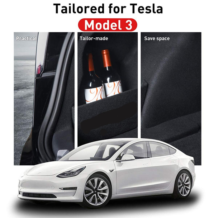 Rear Trunk Side Divider | Tesla Model 3