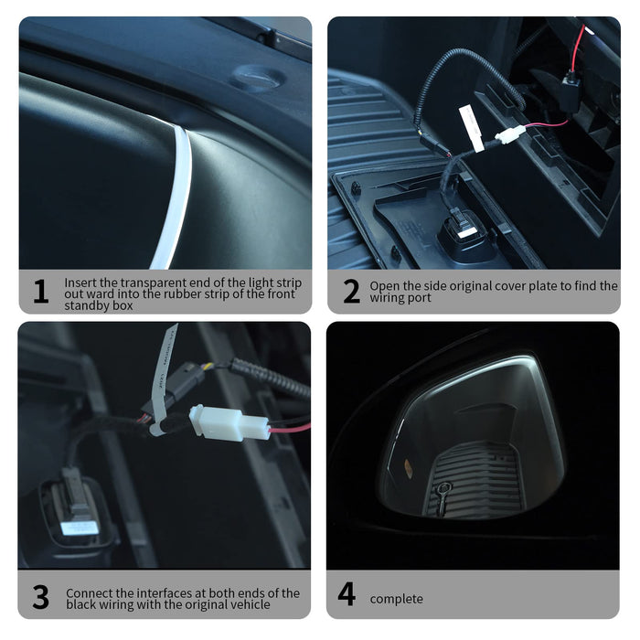 EV Bandit Flexible Frunk Trunk LED Light Strip | Tesla Model 3 & Model Y (2020-2024)