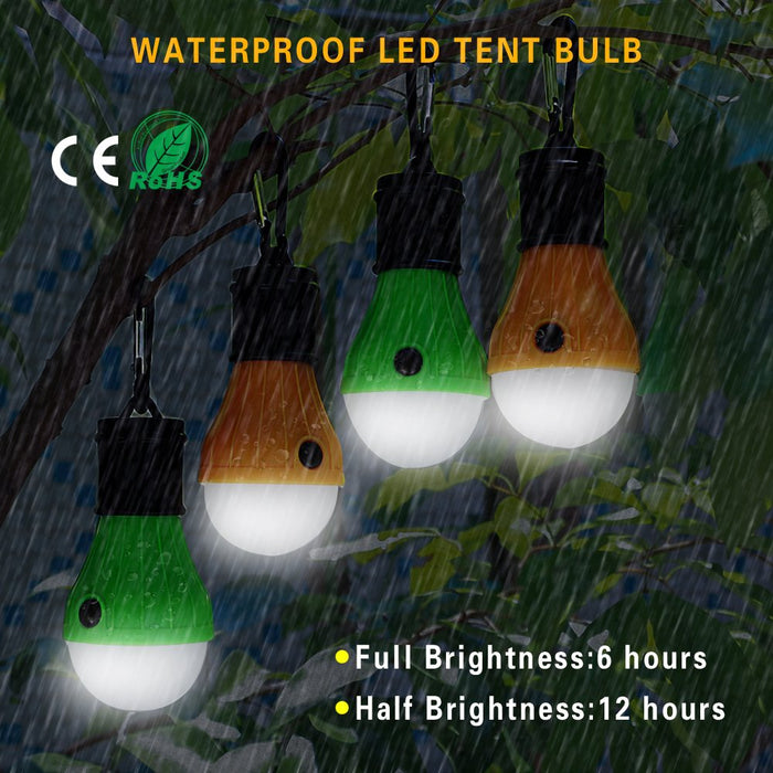 Portable LED Camping Light [4 Pack] | Camper Mode - S3XY Models