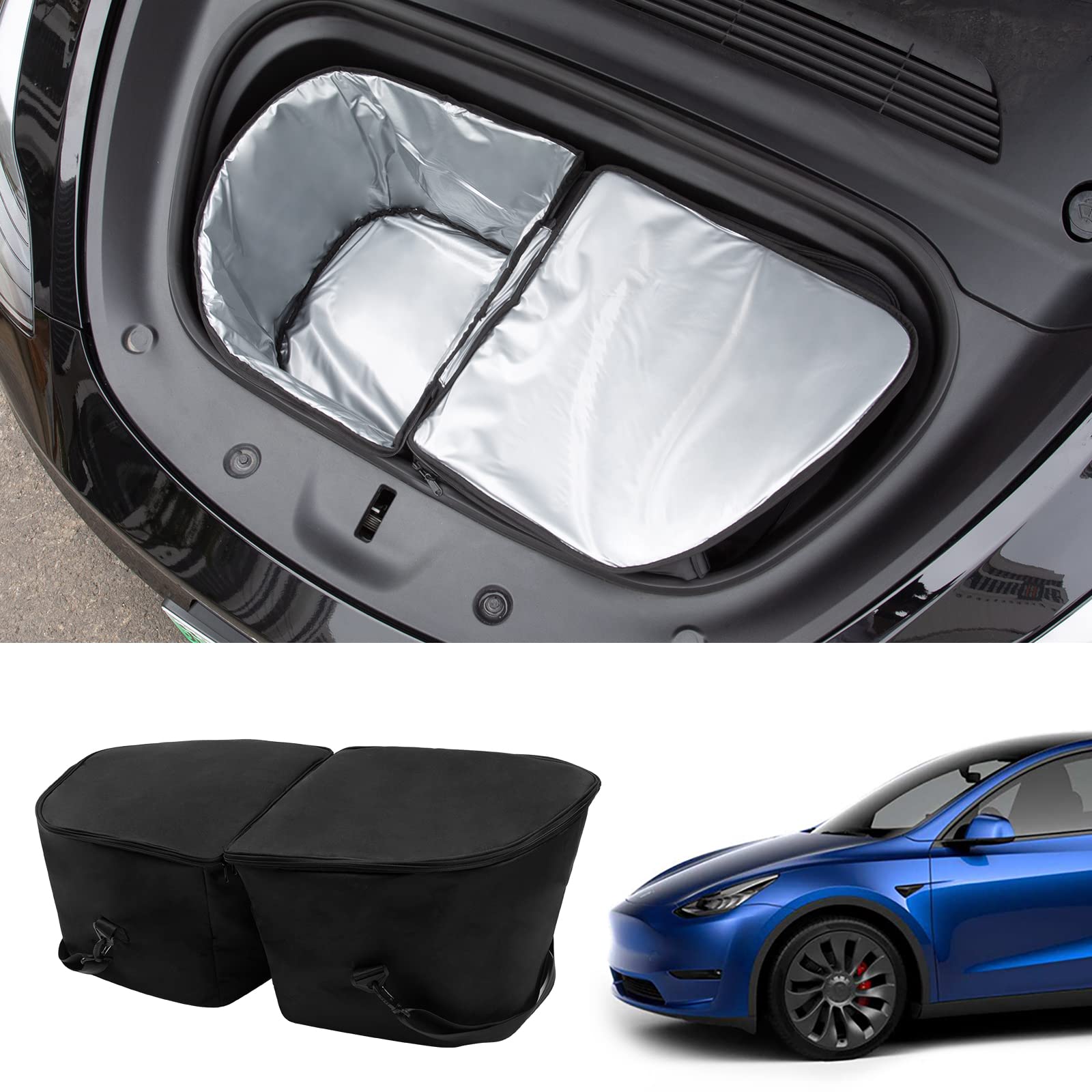 Bolsa aislante organizadora para el maletero del Tesla Model Y | Tesla Model Y 2020-2023 