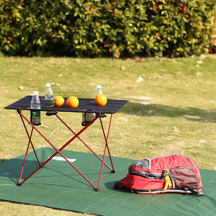 Portable Camp Folding Table with Cup Holders | Camper Mode - S3XY Models