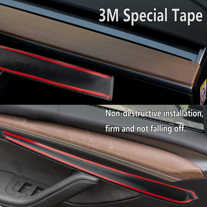 Tesla Model 3 Model Y Dashboard Cover Wrap and Front Door Inner Tesla Model 3 Model Y Dashboard Cover Wrap and Front Door Inner